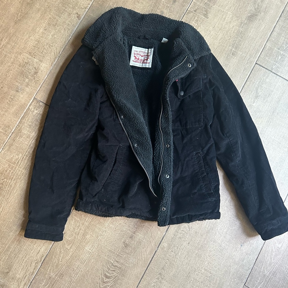 Levi's Men's Black Sherpa Jacket